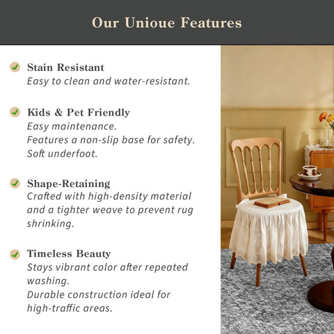 Latte&Fog durable design suits dining rooms and offices alike.