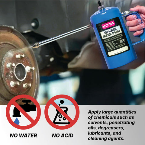 LAUCO non-aerosol sprayer packaging communicates 32 oz capacity