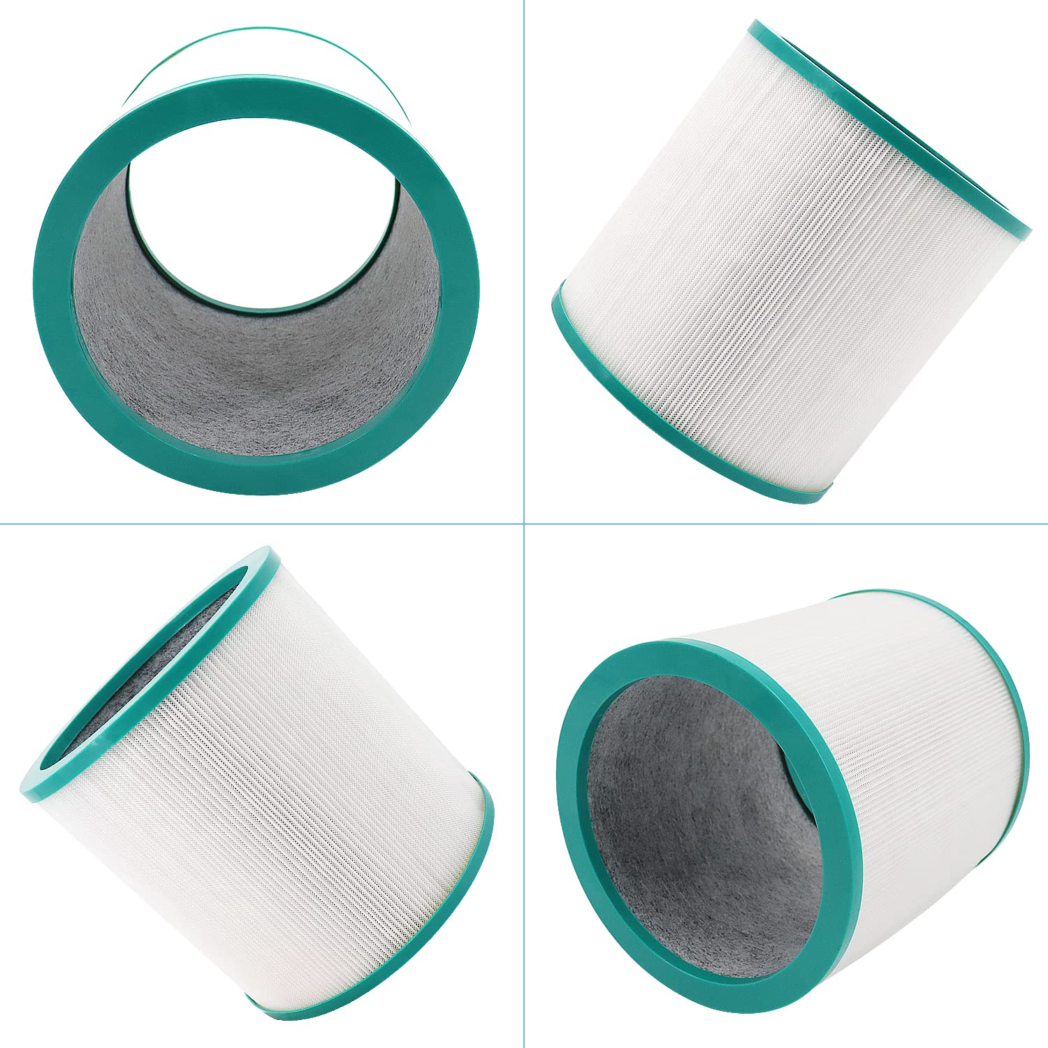 Laukowind 3-stage filtration captures particles effectively.