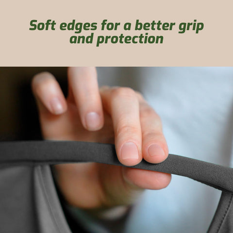 Laundry Turtle scoop-transfer design reduces bending and back strain.