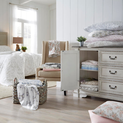 Laura Ashley brushed finish on flannel sheets for soft touch and warmth