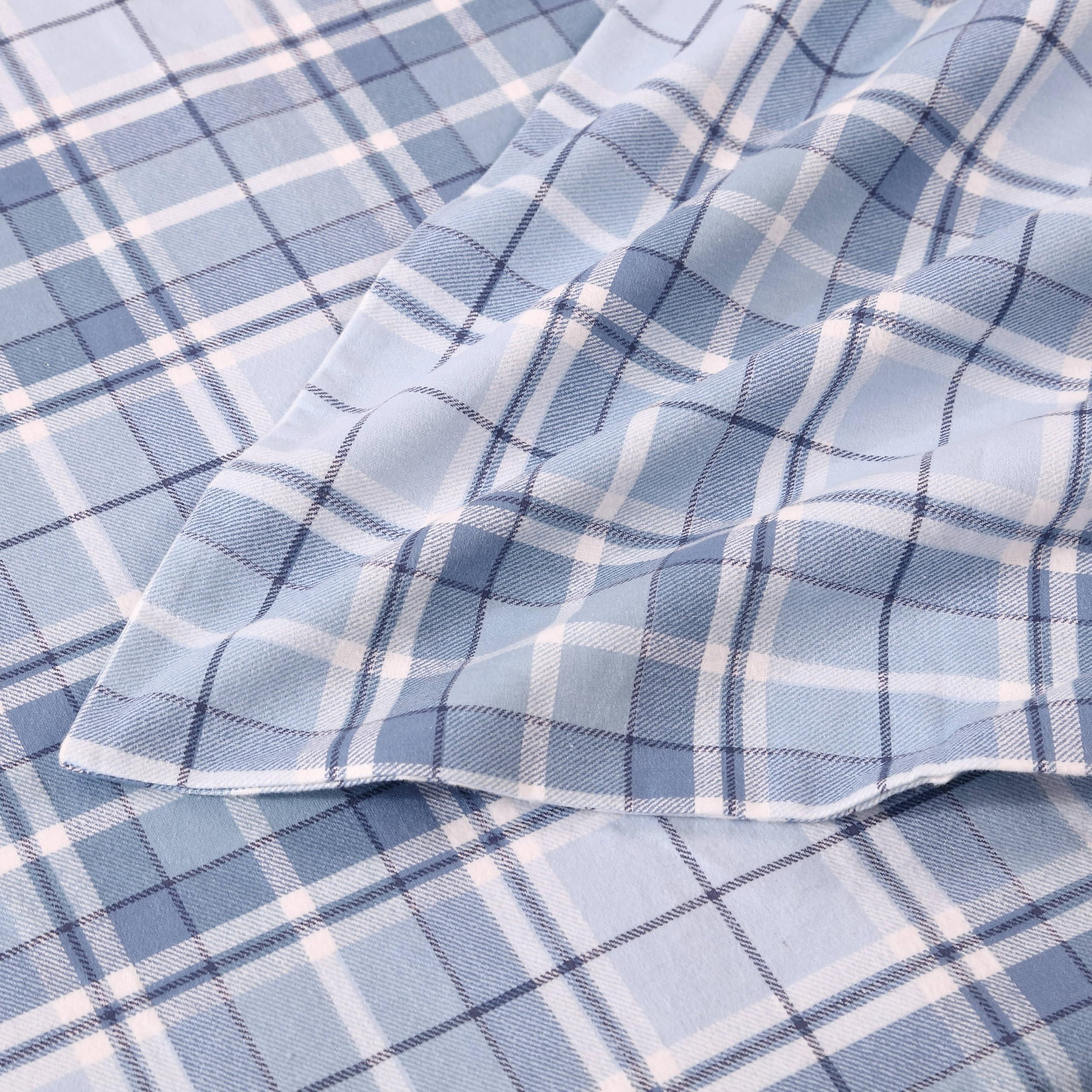 Laura Ashley flannel sheets queen fitted sheet with snug fit and softness