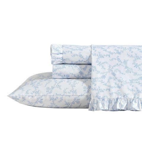 Laura Ashley pillowcase care: machine washable for easy cleaning