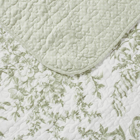 Laura Ashley fabric texture macro, highlighting breathable cotton feel.