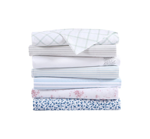 Laura Ashley care instructions indicate easy machine washing.