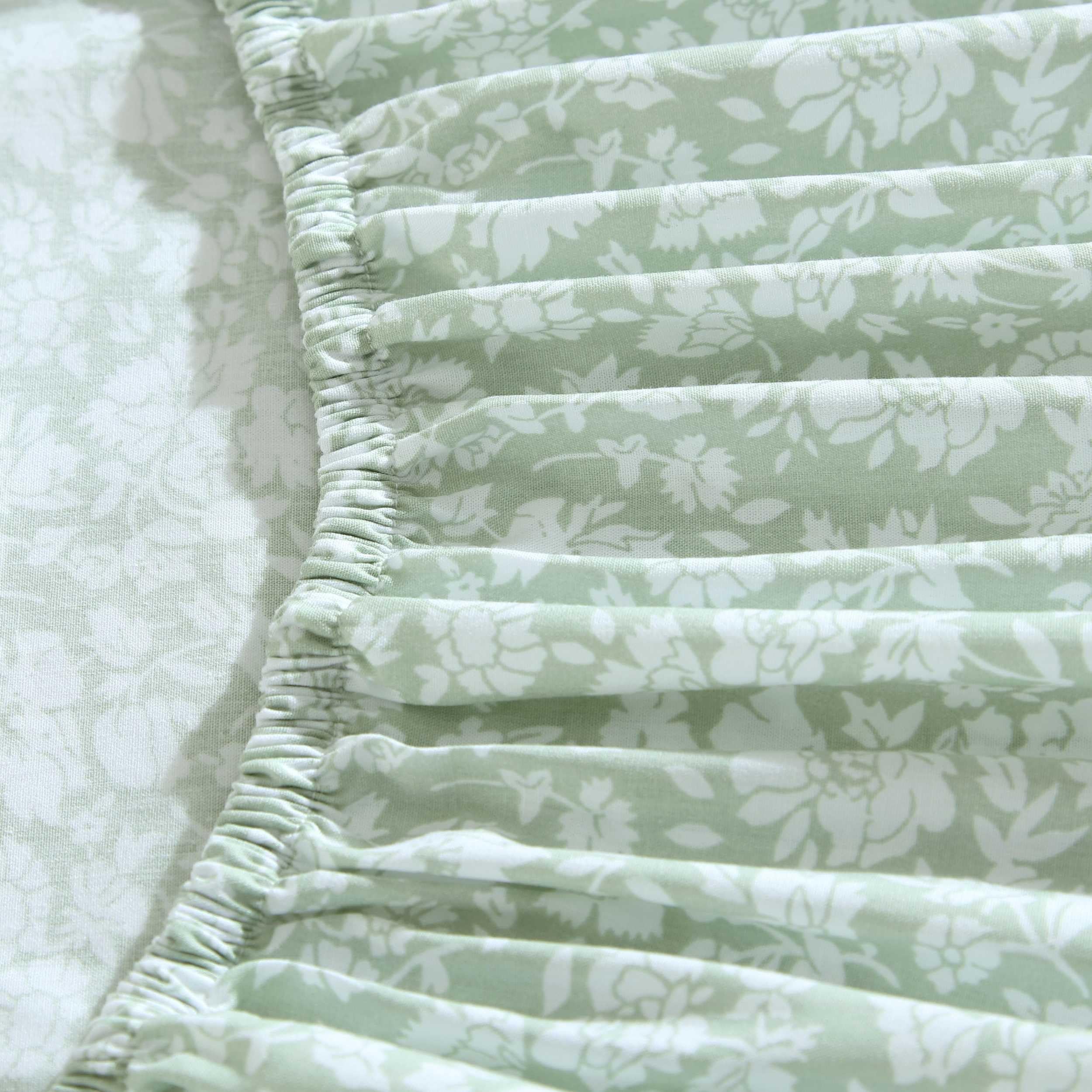 Breathable cotton percale fabric from Laura Ashley sheets keeps you cool