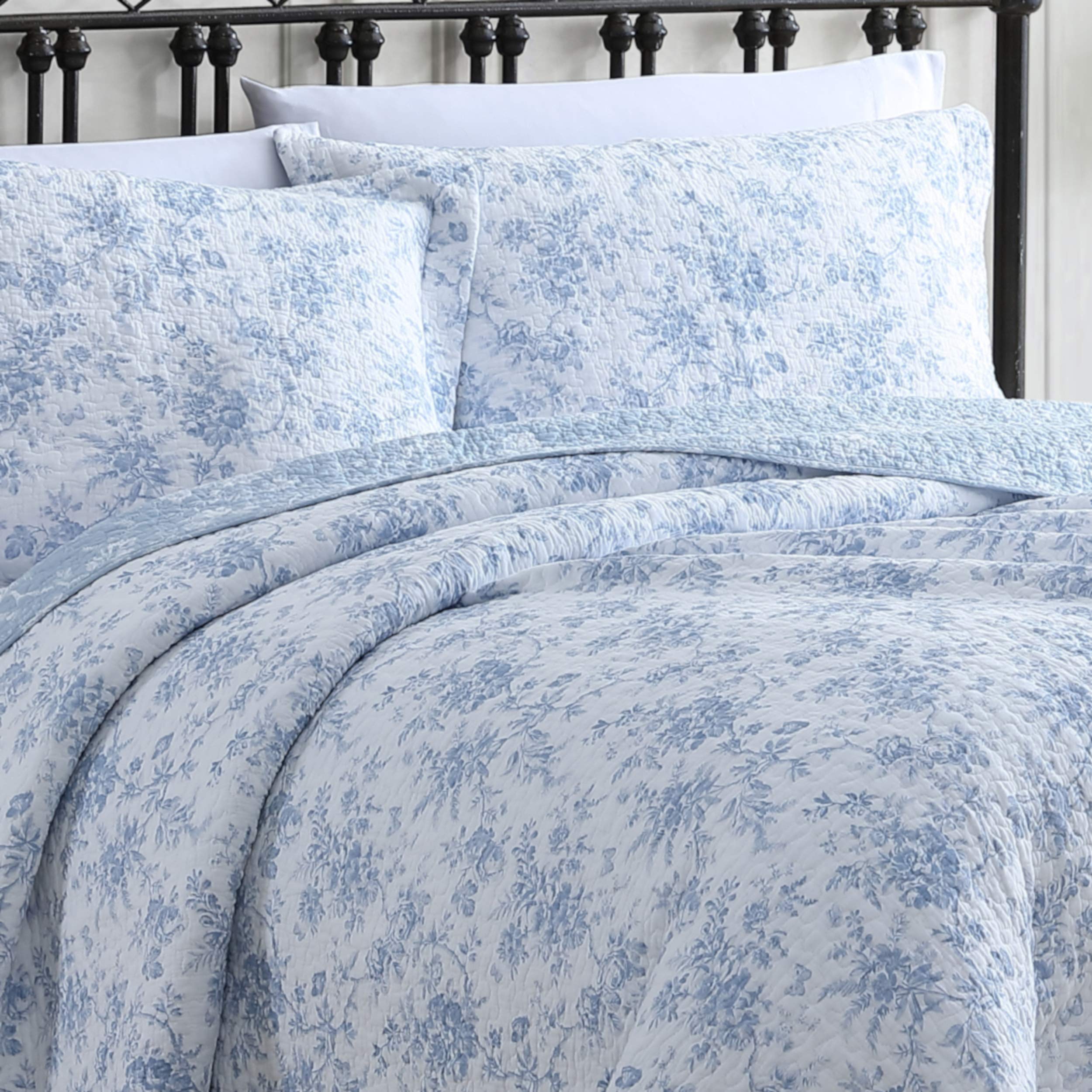Laura Ashley breathable cotton fabric closeup reveals soft finish and comfortable texture