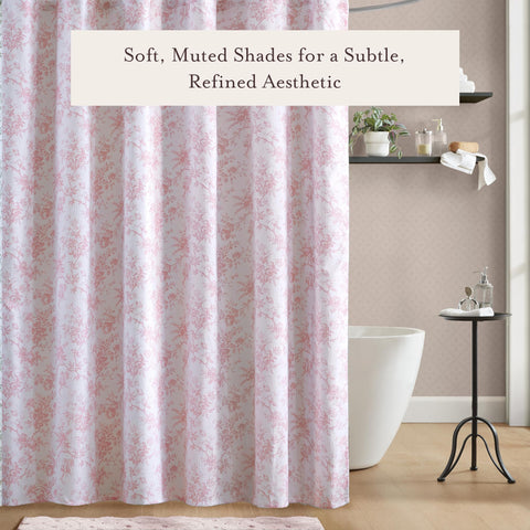 Laura Ashley Walled Garden curtain liner-ready design protects print longevity.