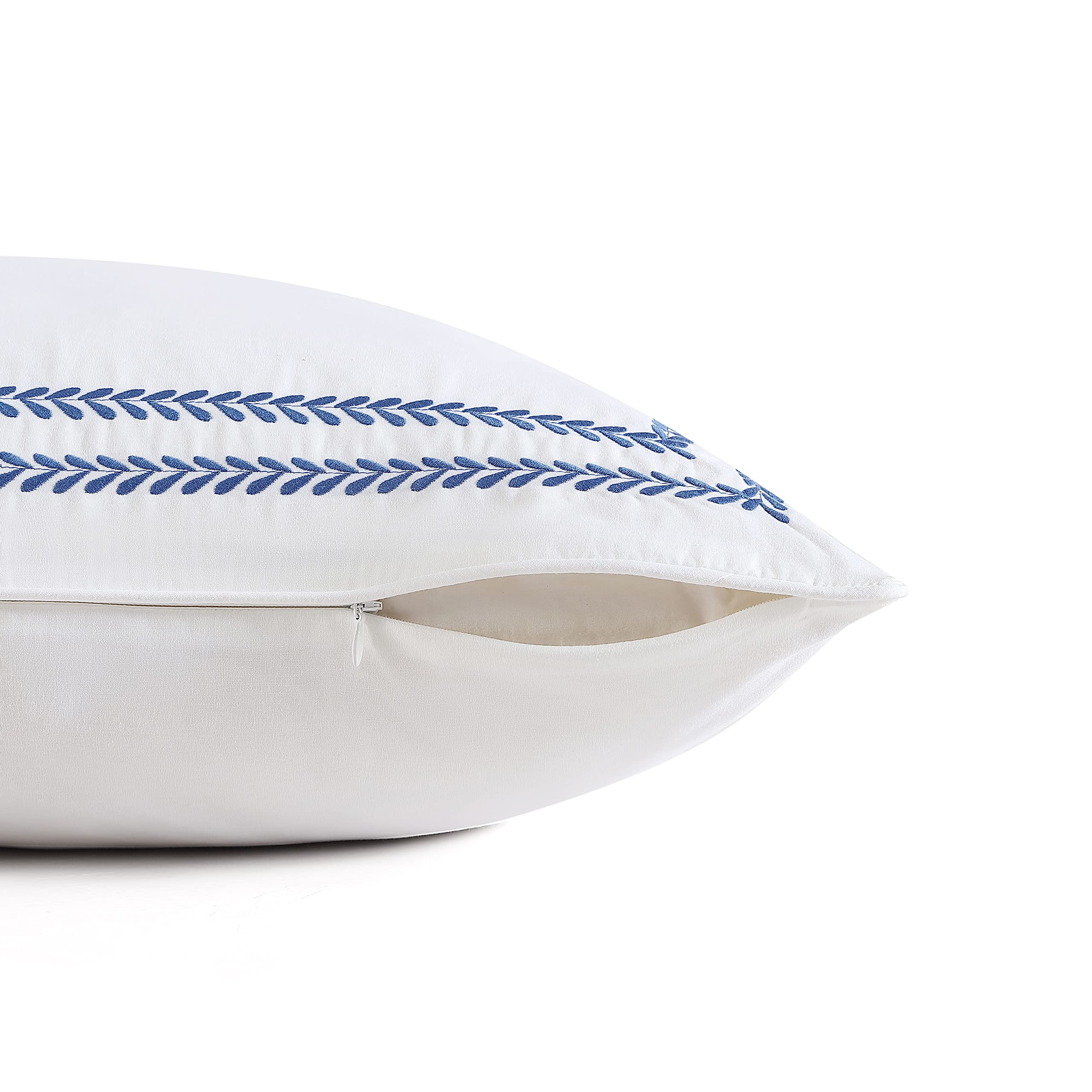 Laura Ashley washable-euro-sham emphasizes easy care and long-lasting softness.