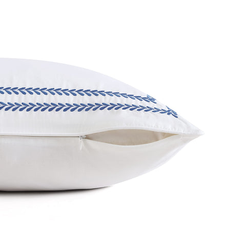 Laura Ashley washable-euro-sham emphasizes easy care and long-lasting softness.