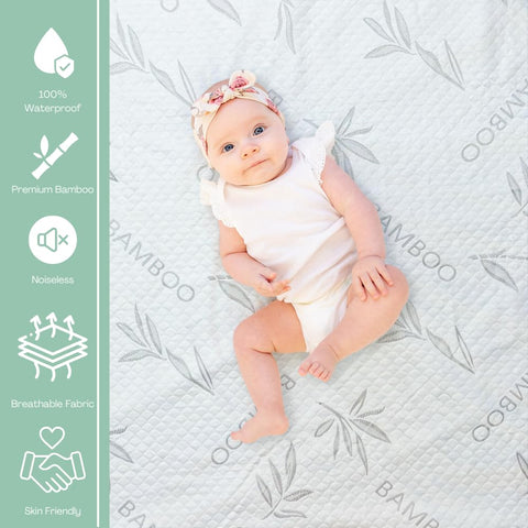 Laven Birch two pillow protectors included for Queen or Standard beds