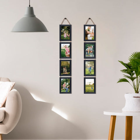 Lavezee classic black frame complements decor