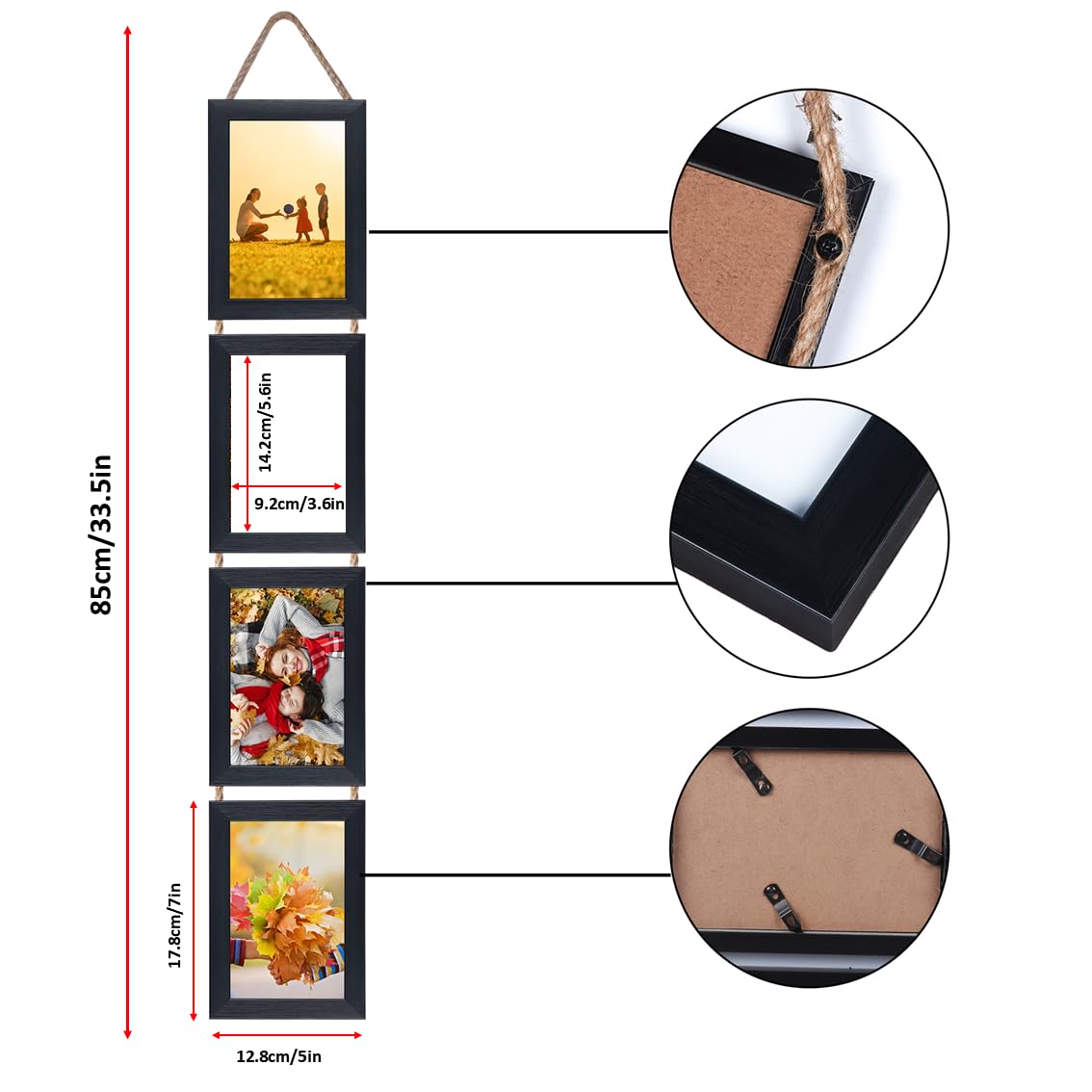 Lavezee wall-mounted display in dining area