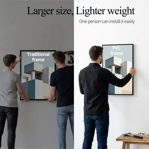 Lavezee durable plastic frame suitable for menus and promotions.