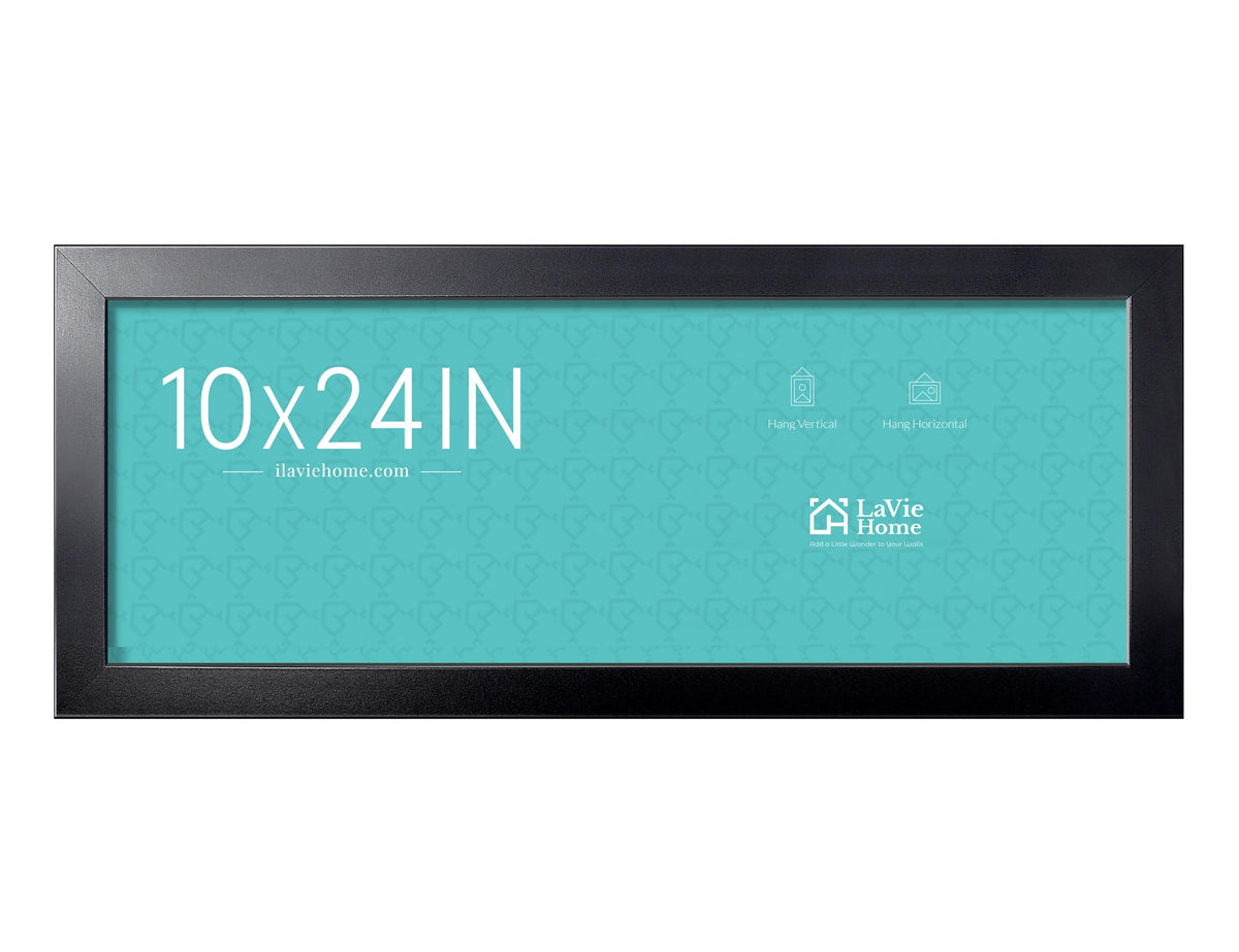 LaVie Home 10x24 panoramic frame front view, ideal for bold wall decor.