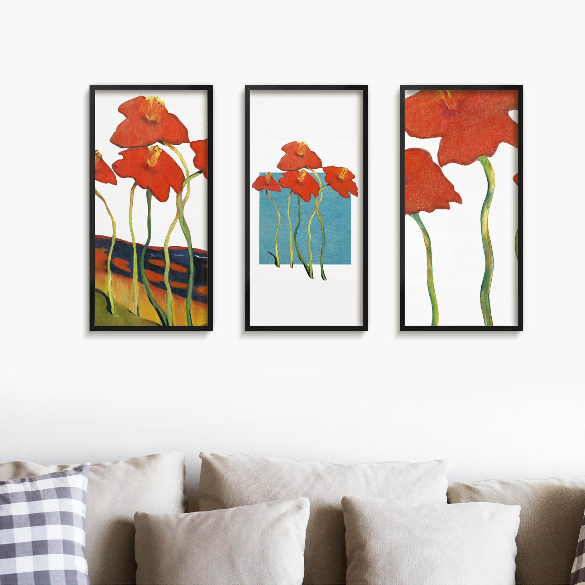LaVie Home 11x22 black frame complements classic decor in any room