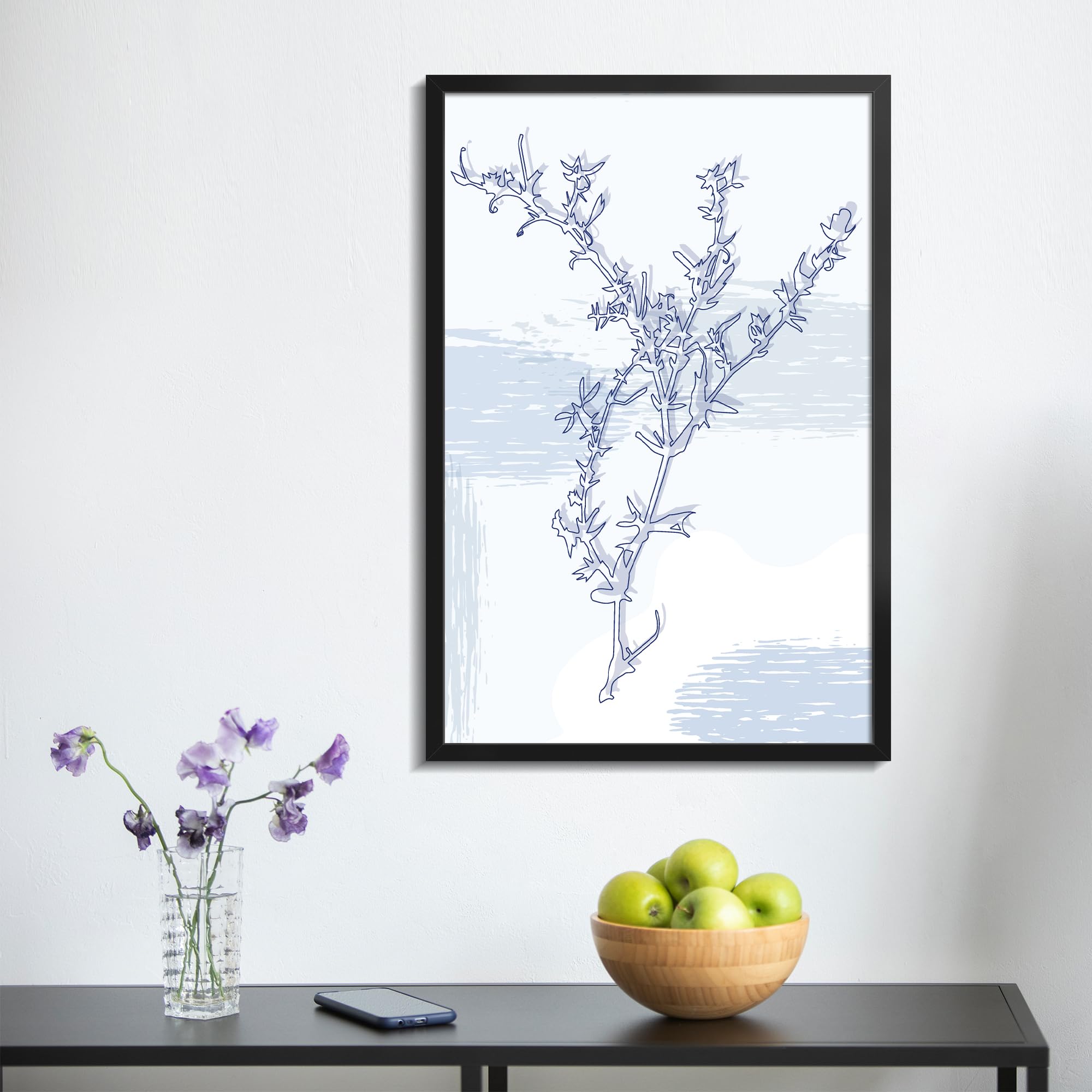 LaVie Home 14x20 frame supports vertical or horizontal display.
