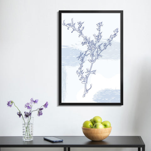 LaVie Home 14x20 frame supports vertical or horizontal display.