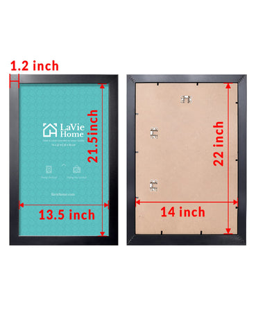 LaVie Home backboard provides secure poster mounting for versatile layouts.