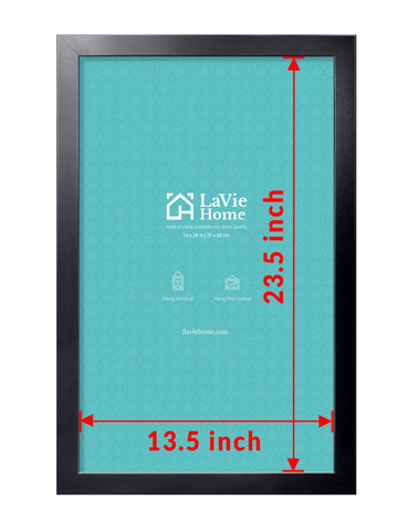 LaVie Home 14x24 frame back view showing sturdy backing for secure loading