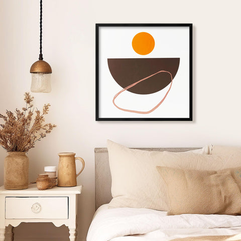 LaVie Home 16x16 frame protected by HD plexiglass against dust and scratches.