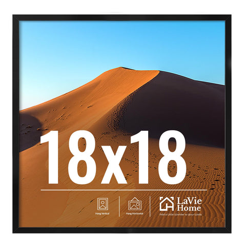 LaVie Home 18x18 frame wall display shows a clean, modern focal point for walls.