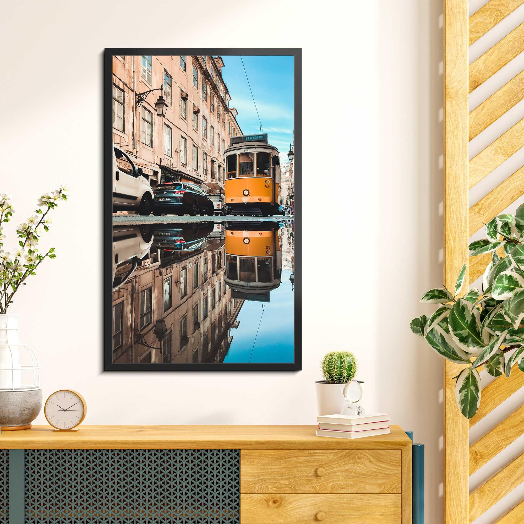 LaVie Home classic black frame complements various decor styles.