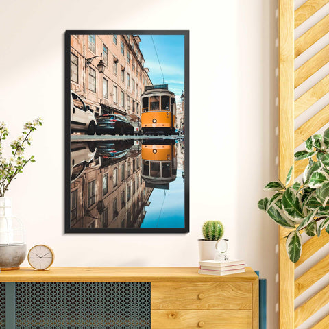LaVie Home classic black frame complements various decor styles.