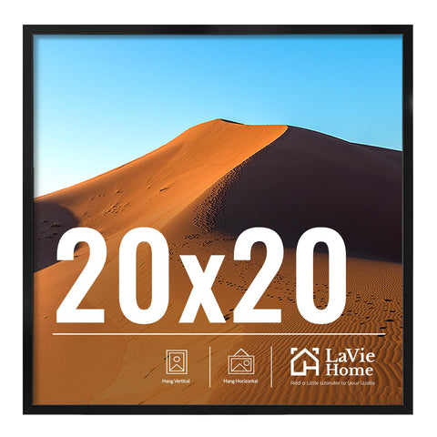 LaVie Home 20x20 frame displayed vertically for wall decor