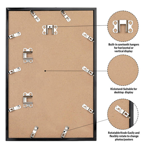 LaVie Home 20x30 frame horizontal orientation supports wide posters.