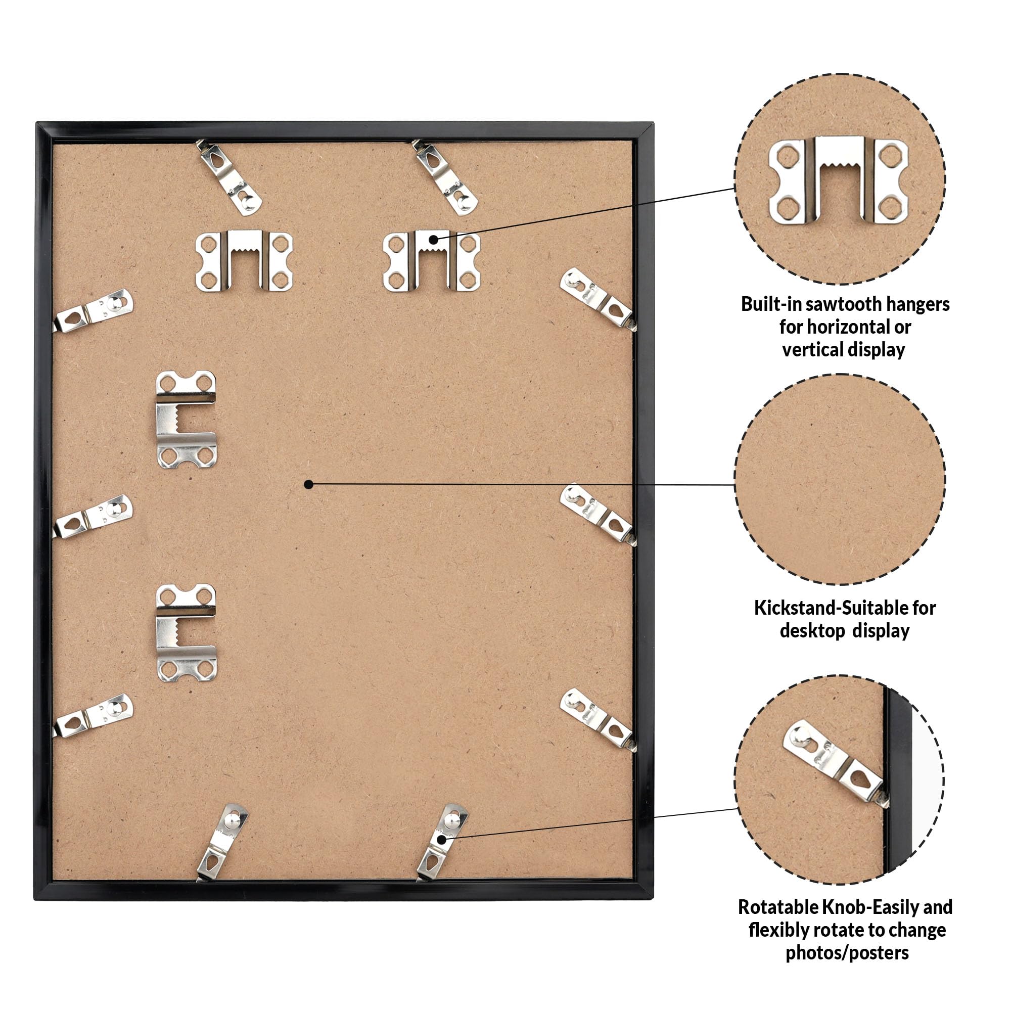 LaVie Home 22x28 frame protects against dust and scratches