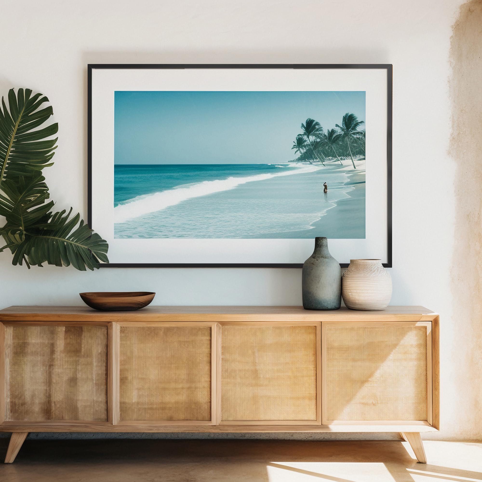 LaVie Home classic black frame blends with many interior styles.
