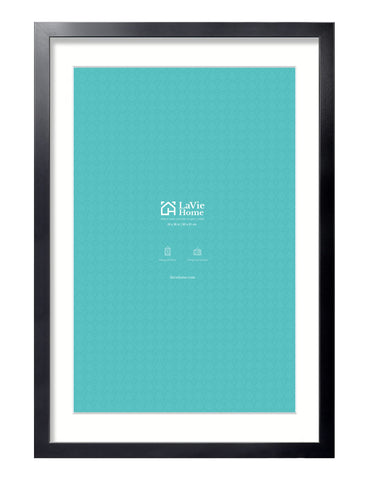 LaVie Home 24x36 black poster frame for gallery-style display and posters