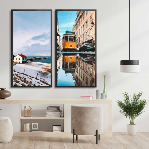 LaVie Home 27x40 frame with HD Plexiglas protecting artwork safely.