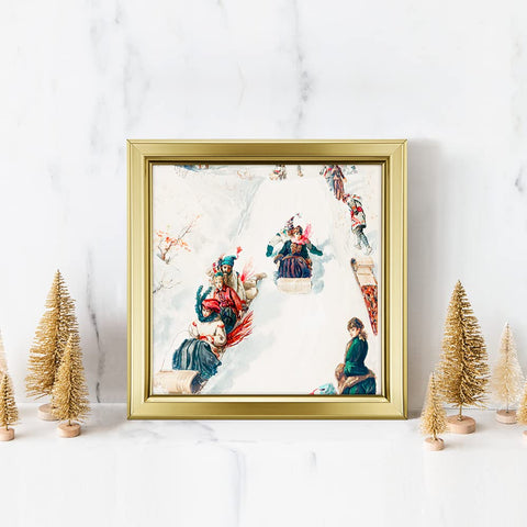 LaVie Home 4x4 gold frame 12-pack offers versatile wall gallery layouts.