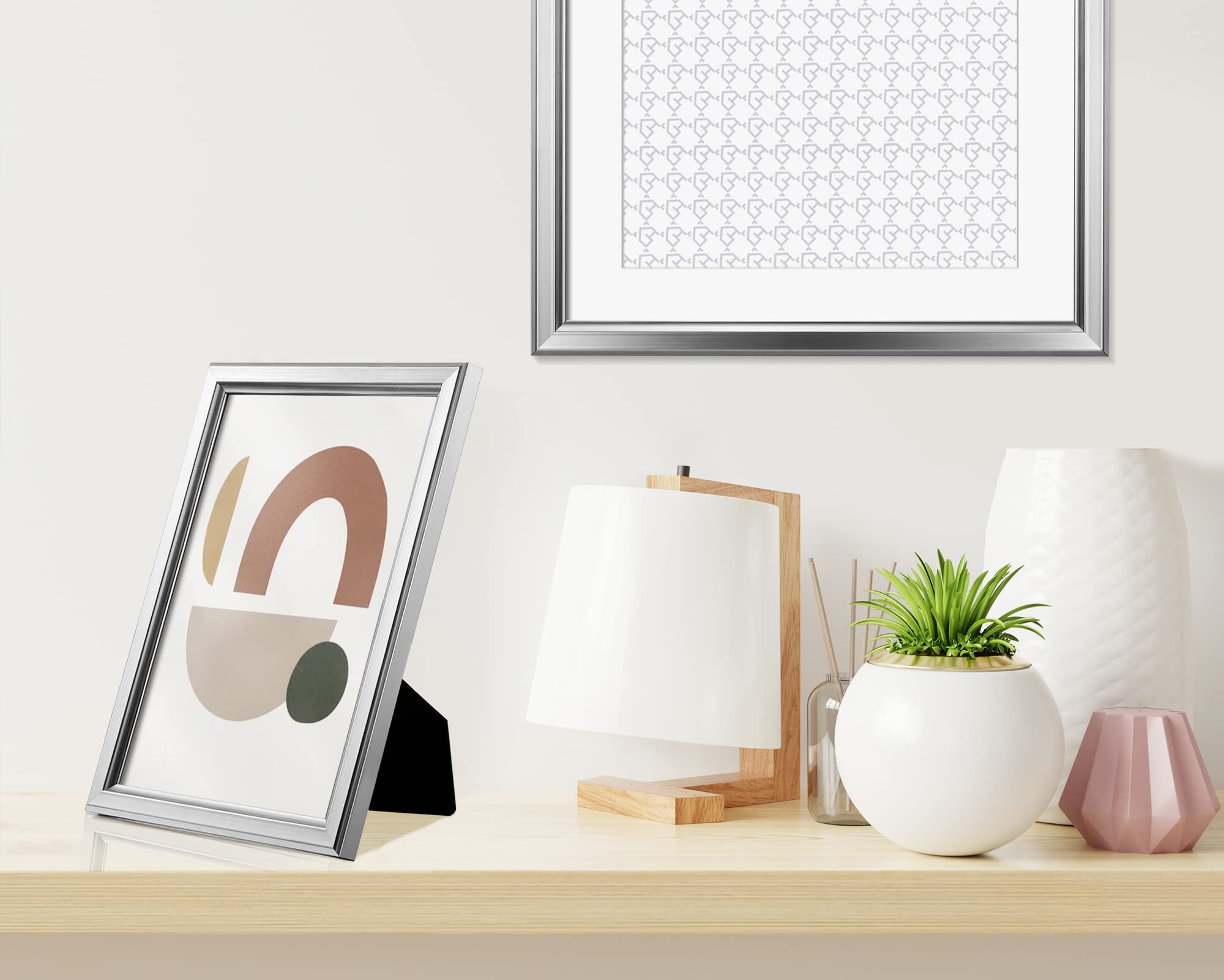 LaVie Home 5x7 silver frame packaging protecting fragile items during shipping.