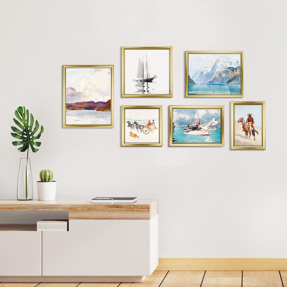 LaVie Home backpanel with triangular hangers for versatile display.