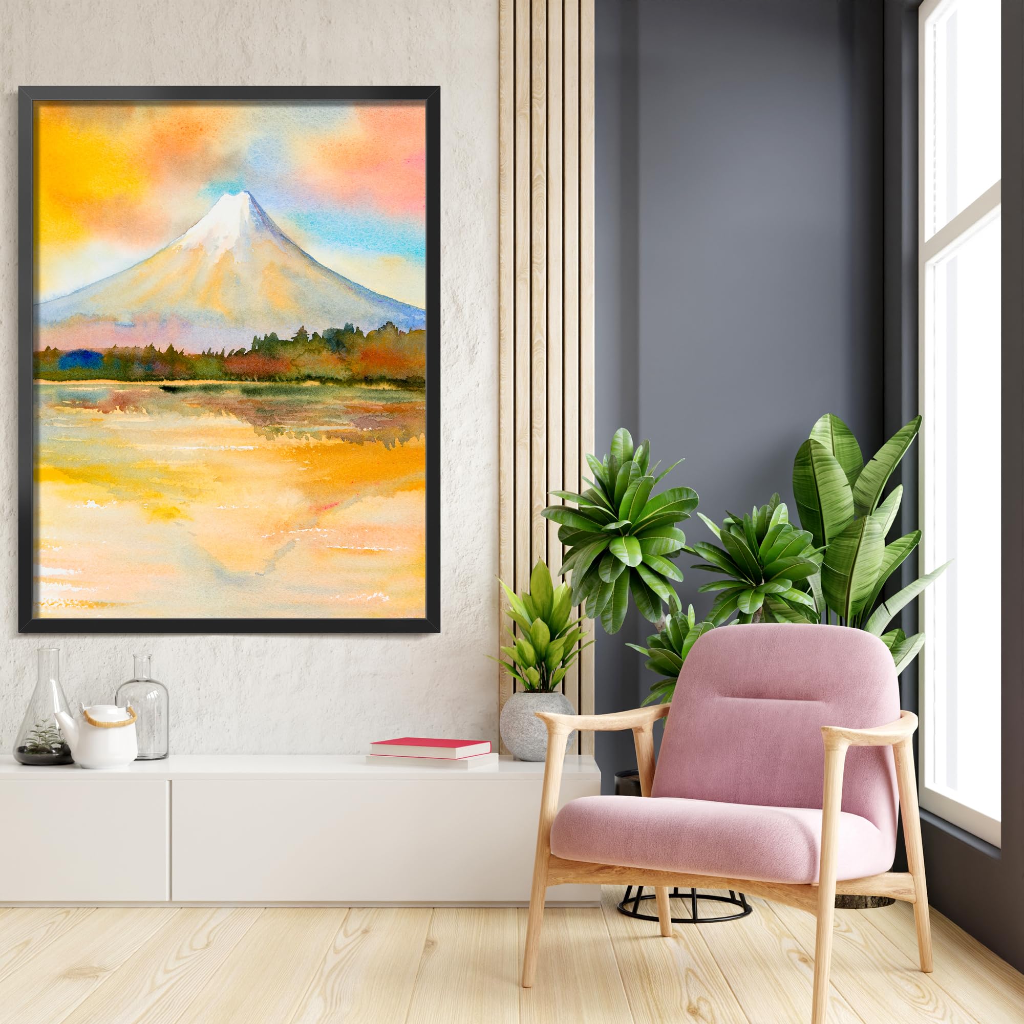 LaVie Home classic black frame blends with multiple styles