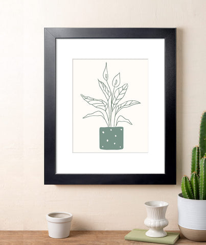 Included hooks enable easy portrait or landscape hanging for LaVie Home frame