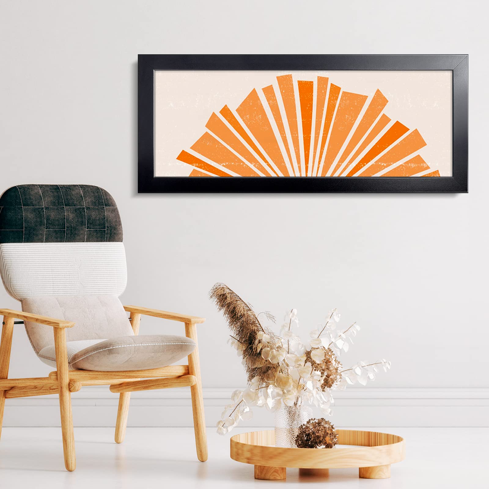 LaVie Home wall-mount hooks view, enabling quick hanging and landscape or portrait orientation.