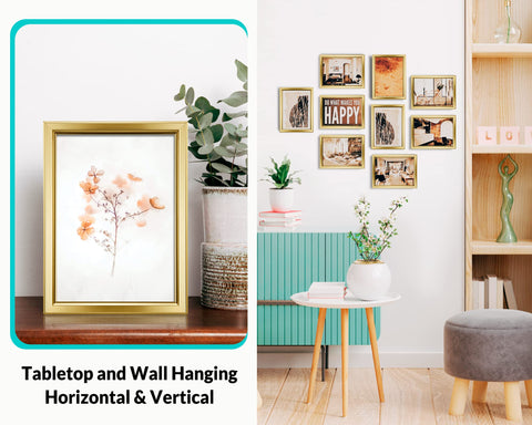 LaVie Home lifestyle shot with gold frame framing memories.