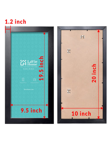 LaVie Home hanging hooks offer easy portrait or landscape installation.