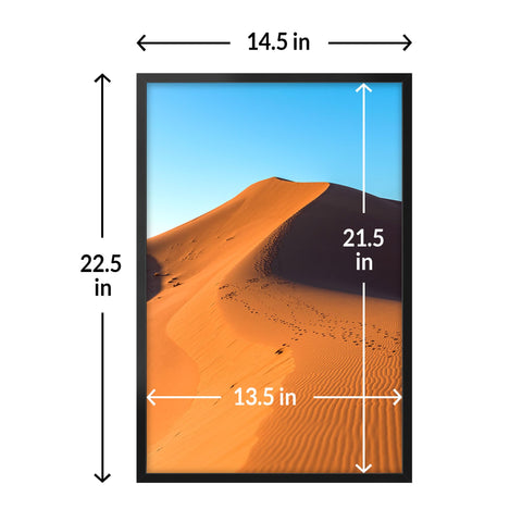 LaVie Home hd-plexiglas-panel provides clear view with safer display.