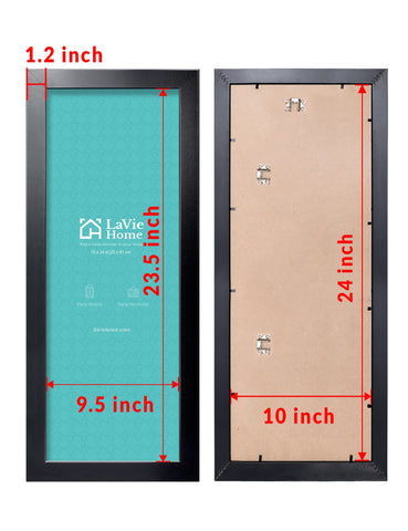 LaVie Home plexiglass closeup, showing clear protection for posters and photos.