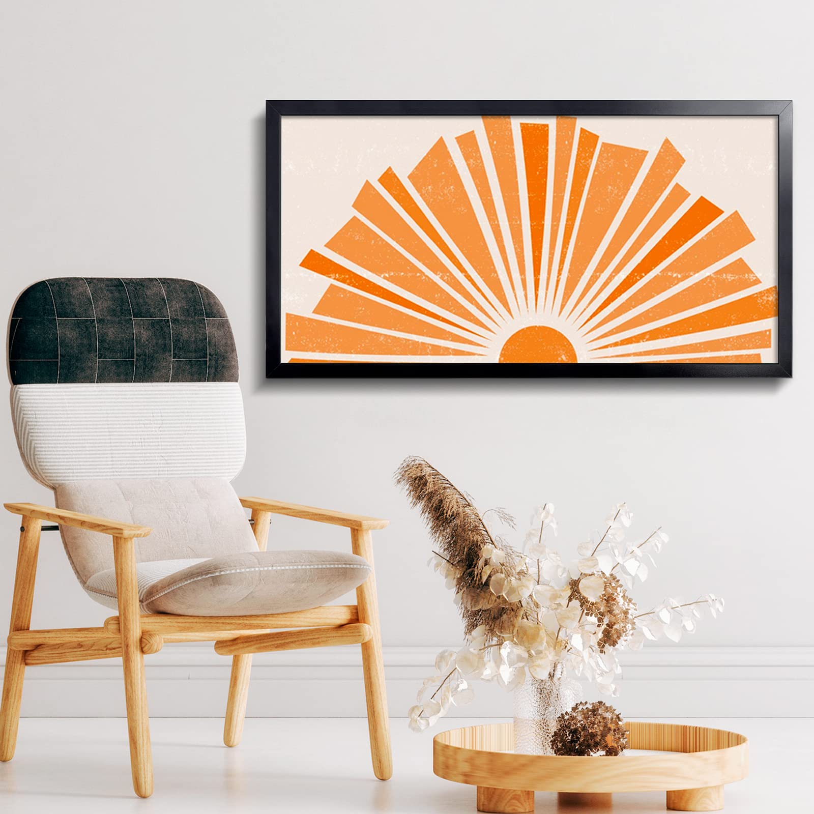 LaVie Home plexiglass clarity highlights posters with crisp colors.