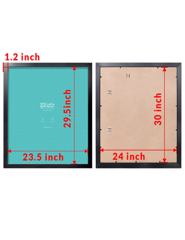LaVie Home plexiglass cover provides clear visibility and safe protection for everyday framed art