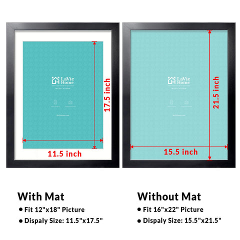 LaVie Home plexiglass front close-up showing clarity and protective film.
