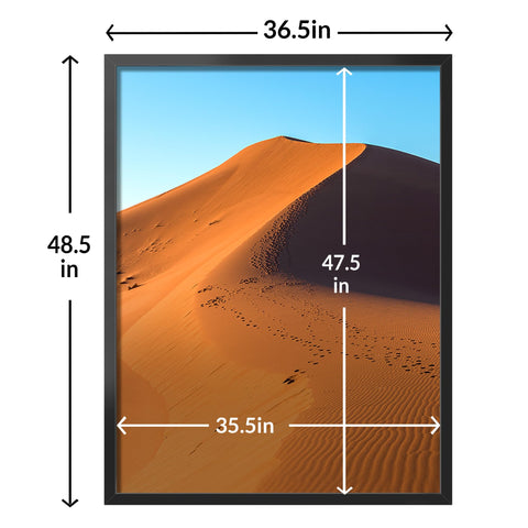 LaVie Home 36x48 plexiglass panel delivers clear, shatter-resistant viewing
