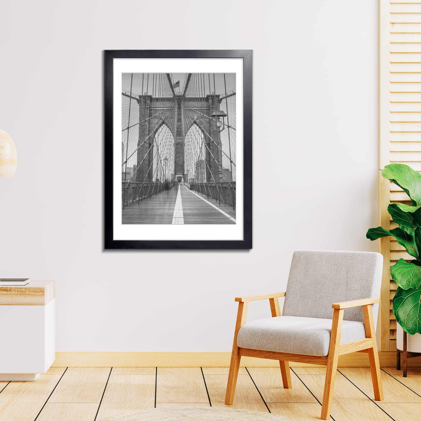 LaVie Home 18x24 mat-ready display option shown with 20x28 frame.