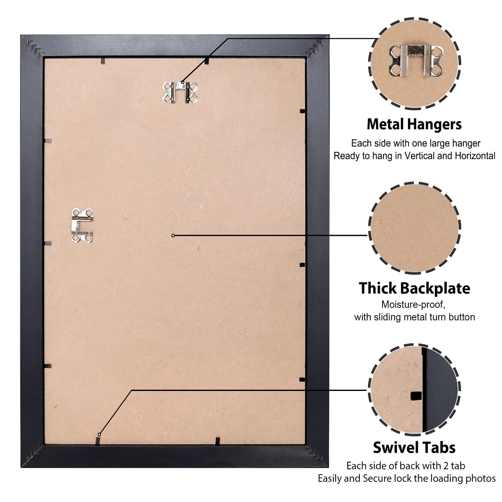 LaVie Home protective packaging keeps the frame safe during shipping.